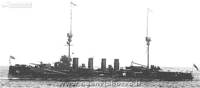 Navi da guerra H.M.S. Minotaur 1906 incrociatore corazzato di 1ª